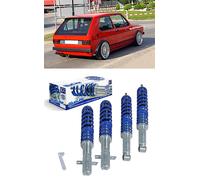 JOM BlueLine Coilovers Kit suitable For VW Golf MK1 Convertible Jetta MK1 Sciroc