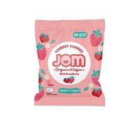 JOM Snack Packs Organic Wild Strawberry Gummies 25g [Pack of 15]