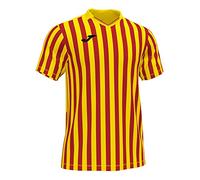 Joma 101873.906.4XS-3XS II Short Sleeve T-Shirt Yellow/Red