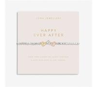 Joma 3 Tone Interlocked Happy Ever After Bracelet - Silver