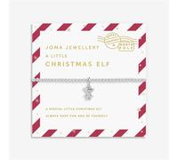Joma A Little Christmas Elf Children's Bracelet - Silver