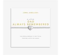 Joma A Little Dad Always Remembered Bracelet - Silver