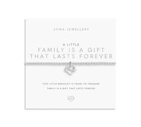 Joma A Little Family is a Gift That Lasts Forever Bracelet - Silver