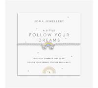Joma A Little Follow Your Dreams Kids Bracelet - Silver