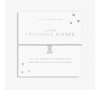 Joma A Little Frenchie Kisses Dog Bracelet - Silver
