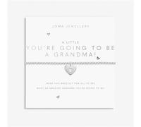 Joma Jewellery A Little You're Going To Be A Grandma! Silver Plated Bracelet 8167 - Brass Plated / Silver Plated