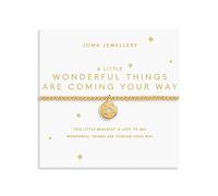 Joma A Little Gold Wonderful Things Are Coming Your Way Bracelet - Gold