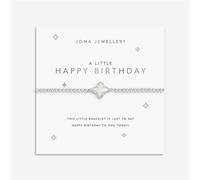 Joma A Little Happy Birthday Clover Bracelet - Silver