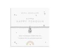 Joma A Little Happy Penguin Children's Bracelet - Silver