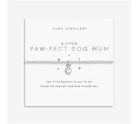 Joma A Little Paw-fect Dog Mum Bracelet - Silver