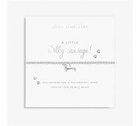Joma A Little Silly Sausage Bracelet - Silver