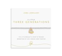 Joma A Little Three Generations Hearts Bracelet - Silver