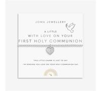 Joma A Little With Love On Your First Holy Communion Bracelet - Silver