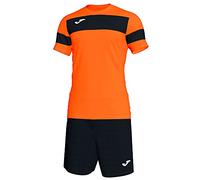 Joma Academy II M/Short Training Suit, Men, Orange/Black, S