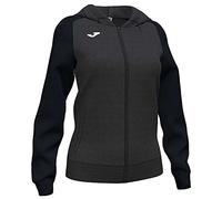Joma Academy IV Hooded Jacket Anthracite Black
