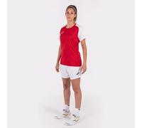Joma Academy Iv Women's T-Shirt, Womens, T-Shirt, 901335602, Red-White, L
