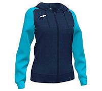 Joma Academy Iv Full Zip Sweatshirt Blue L Woman