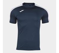 Joma Academy Kids Short Sleeve Game T-Shirt Navy, White