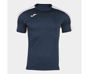 Joma Academy Kids Short Sleeve Game T-Shirt Navy, White