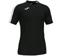 Joma Academy Men's Short Sleeve Game T-Shirt Black White