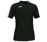 Joma Academy Men's Short Sleeve Game T-Shirt Black White