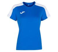 Joma Academy T-shirt Game Short Sleeve,Women, womens, 901141.702, Royal-White, M