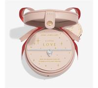 Joma Boxed Bauble A Little Love Heart Bracelet - Silver
