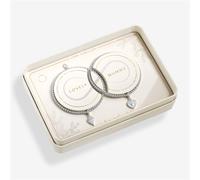 Joma Boxed Infinity Lovely Mummy Set of 2 Bracelets - Silver