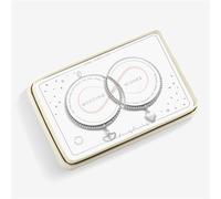 Joma Boxed Infinity Wedding Wishes Set of 2 Bracelets - Silver