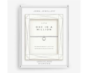 Joma Boxed Lab Grown One In a Million Bracelet - Silver