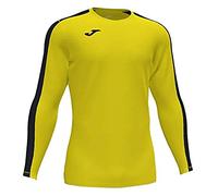 Joma Boy's Academy Long Sleeve Set T Shirt, Yellow-black, XXS UK