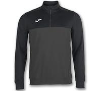 Joma Boys' Winner Sweatshirt, Antrac. / Black, XS