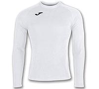 Joma Brama Fleece Thermal T-Shirt, Men, mens, 101015.200.S, Fleece White, S