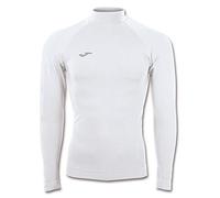 Joma Brama T-Shirt Classic Long Sleeve Thermal Textile T-Shirt White