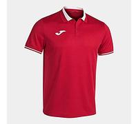 Joma Championship Vi Men's Polo Shirt, Mens, Polo Shirt, 101954, Red/White, XL