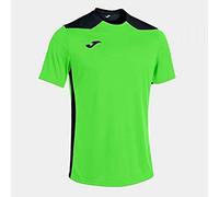 Joma Championship VI Short Sleeve T-Shirt Fluorescent Green Black