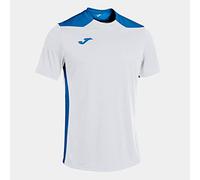 Joma Championship VI Short Sleeve T-Shirt Royal White