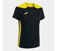 Joma Championship Vi T-Shirt Women Black-Yellow