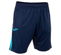 Joma Men's Championship VII Bermuda, Neon Turquoise Navy, XL