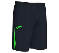 Joma Championship VII Men's Bermuda Shorts Black Neon Green