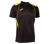 Joma Men's Championship VII T-Shirt, Black Yellow, XXL