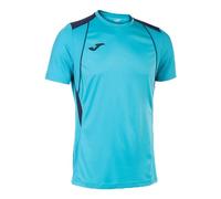 Joma Men's Championship VII T-Shirt, Navy Fluorescent Turquoise, 3XL