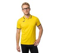 Joma Combi Premium Short Sleeve Polo Yellow S Men