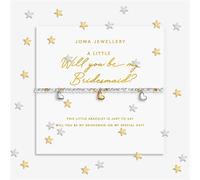 Joma Confetti A Little Will You Be My Bridesmaid Bracelet - Gold