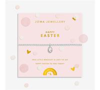 Joma Confetti Happy Easter Kids Bracelet - Silver