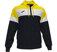 Joma Crew IV Cabal Jacket and Vest, Men, mens, 101537.109, Black-Yellow, XL