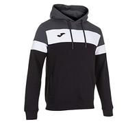 Joma Crew IV Hoodies, Men, Black-Anthracite, S
