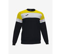 Joma Crew IV Sweatshirt Black White Yellow - XS