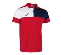 Joma Men's Crew V T-Shirt, Navy Red White, XL