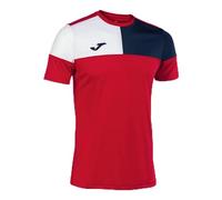 Joma Crew V T-Shirt Men Navy Red